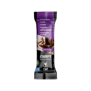 Crispy Barretta Proteica Cioccolato net integratori