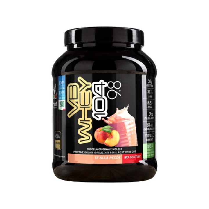 Vb Whey 104 Optipep 9.8 Te alla  Pesca 450g
