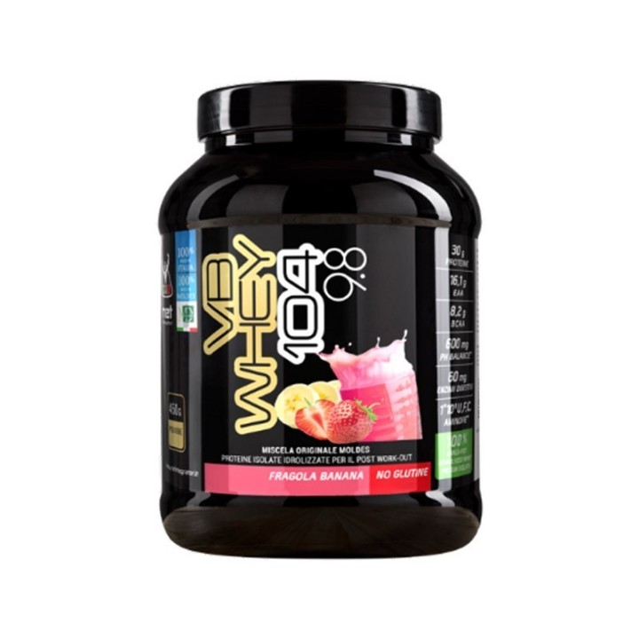 Vb Whey 104 Optipep 9.8 Fragola e Banana 450g