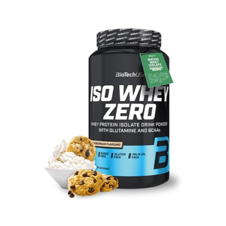 BioTechUSA Iso Whey Zero 908gr Biscotto e Crema
