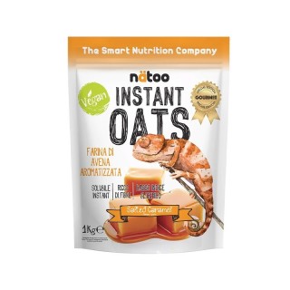 Natoo Instant Oats Farina d'Avena 1Kg Salted Caramel