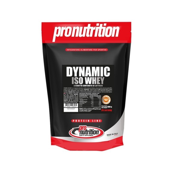 Pro Nutrition Protein Dynamic Whey 800 gr Biscotto