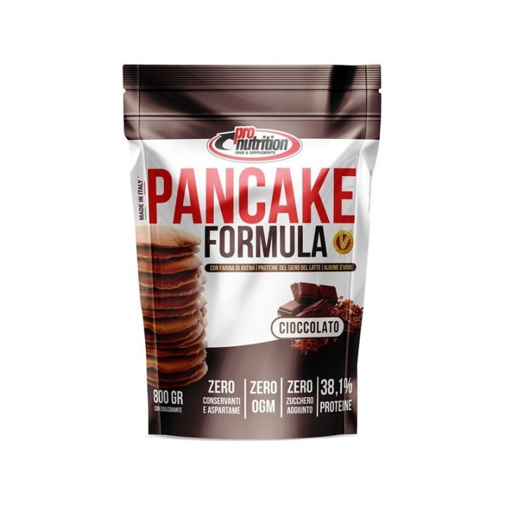 Pro Nutrition preparato pancake proteici Formula cioccolato 800gr