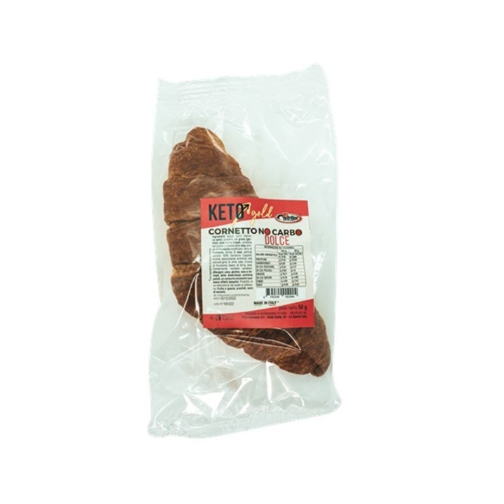 Pro Nutrition cornetto dolce chetogenico no carb proteico 50gr