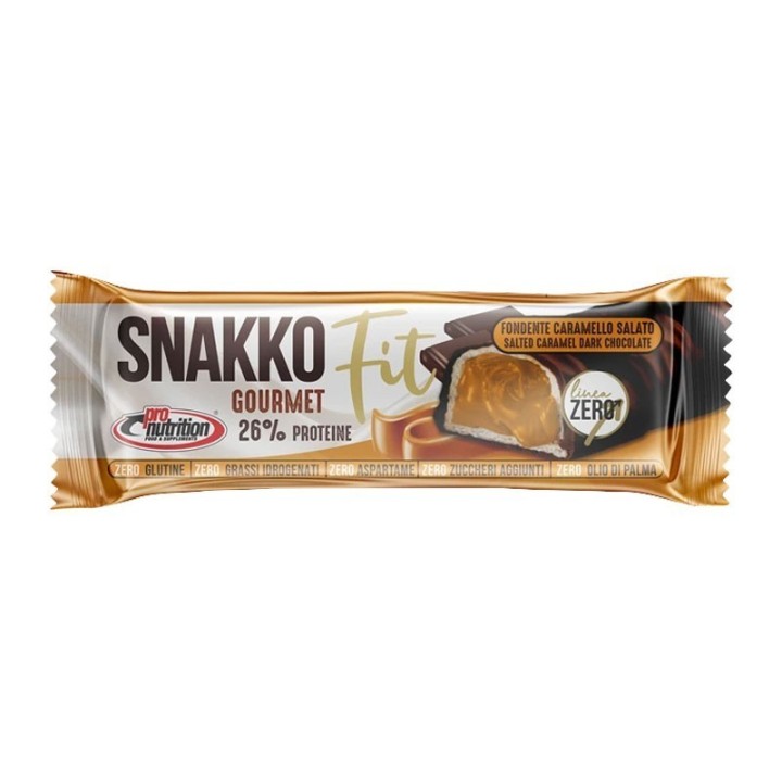 Pro Nutrition Snakko Fit 30gr Caramello salato