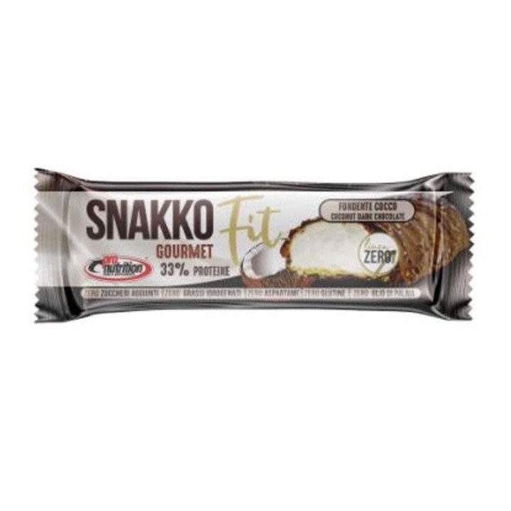 Pro Nutrition Snakko Fit 30gr Fondente e cocco