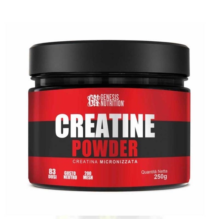 Genesis Nutrition Creatine Powder creatina monoidrata in polvere 250gr