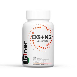 Net Integratori Inner D3+K2 Liposomiale 60 cps