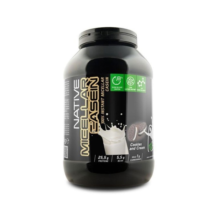 Caseina Micellare Native Micellar Casein Net Integratori cookie and cream