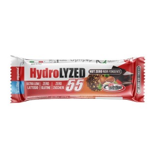 Pro Nutrition Barretta Hydrolyzed Nut Zero Noir - 55g - Proteine Idrolizzate, Low Carb, Senza Zuccheri