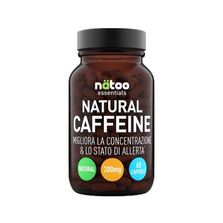 Natoo Essentials Natural Caffeine 60 cps