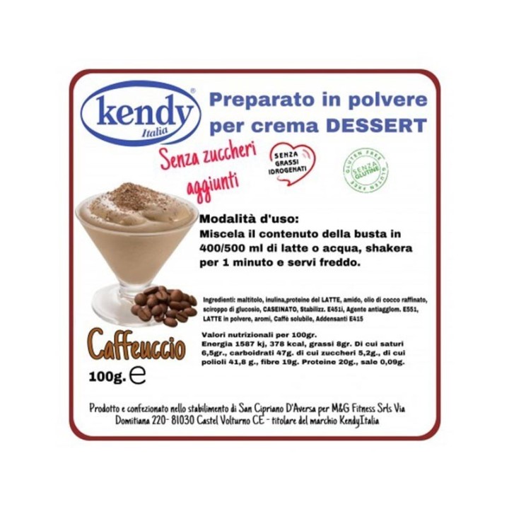 Kendy Crema Dessert Caffè: Pausa Gustosa e veloce
