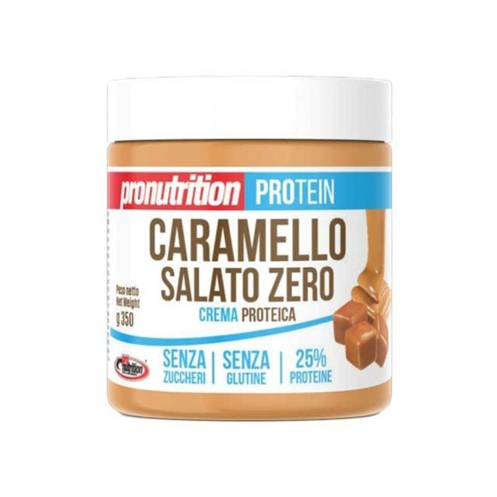 Pro Nutrition crema proteica Caramello Salato Zero 350gr protein power
