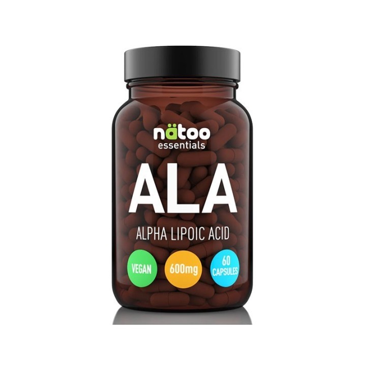 Natoo Ala (Alpha Lipoic Acid) 600mg | Potente Antiossidante