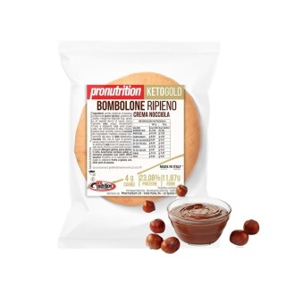 Pro Nutrition Bombolone Cheto Ripieno Crema Nocciola