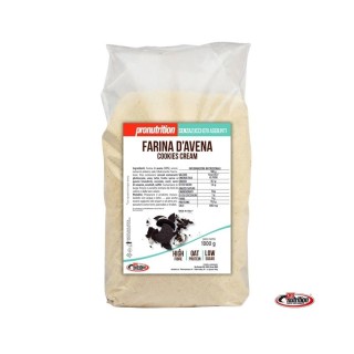 Farina di Avena Cookie Cream Pro Nutrition 1 KG | Colazione golosa e nutriente