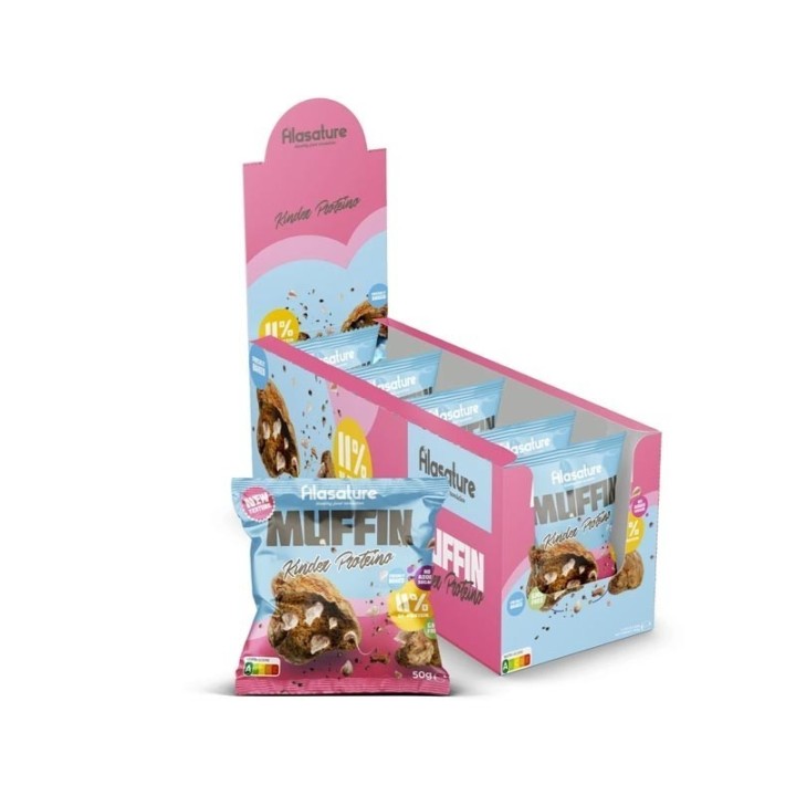 Alasature Muffin Kinder Proteino 50g: Nutrizione Equilibrata