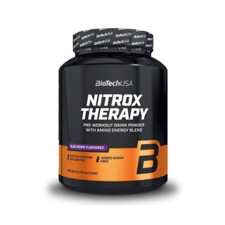 Biotech Nitrox Therapy 680g - Blue Grape: Massima potenza per prestazioni eccezionali