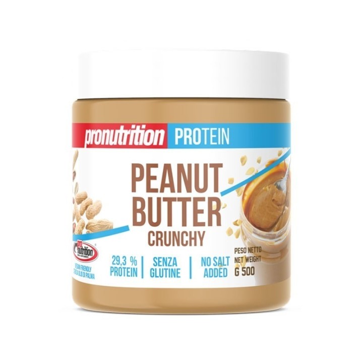 Pro Nutrition burro di arachidi crunchy 600 gr