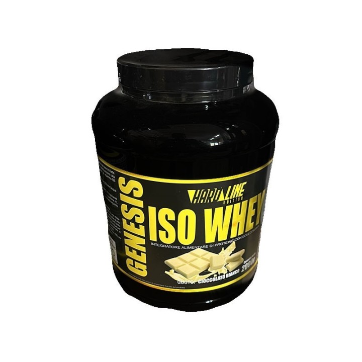 Genesis Nutrition Iso Whey Cioccolato Bianco 2kg: Proteine Isolate di Alta Qualità per una Performance Eccellente