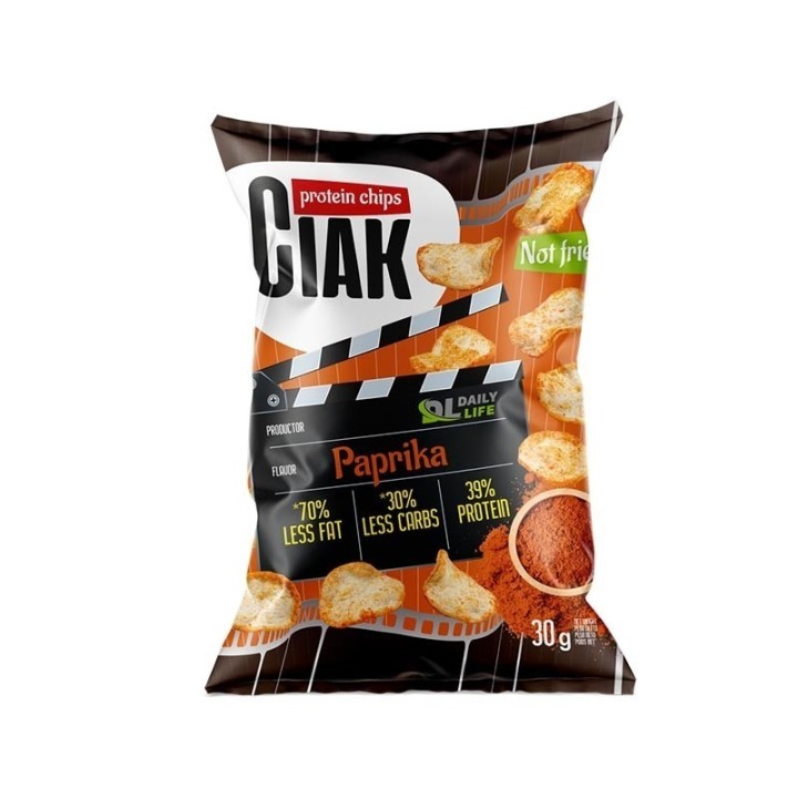 Daily Life Ciak Protein Chips Paprika 30g | Snack Proteico Speziato