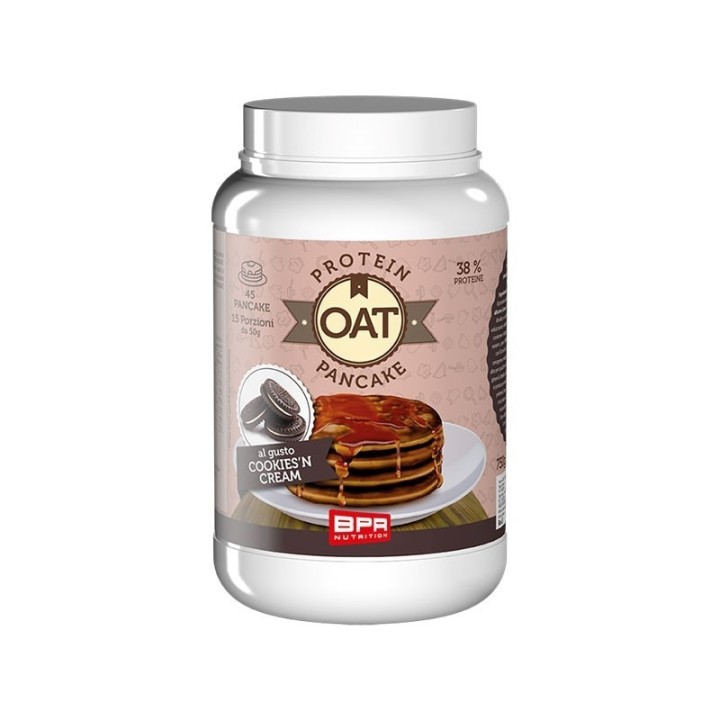 Bpr Nutrition Oat Protein Pancake Cookies'n Cream 750g