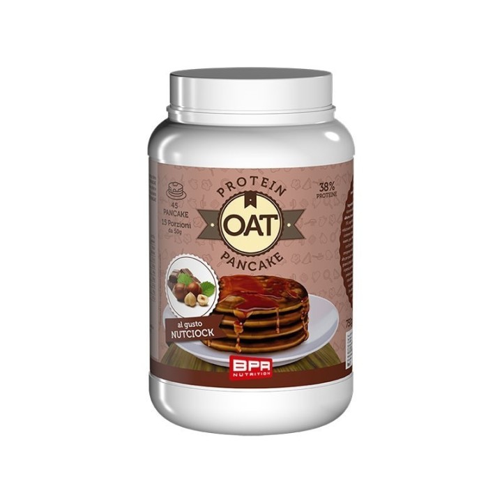Bpr Nutrition Oat Protein Pancake Nutciock 750g | Pancake Proteici