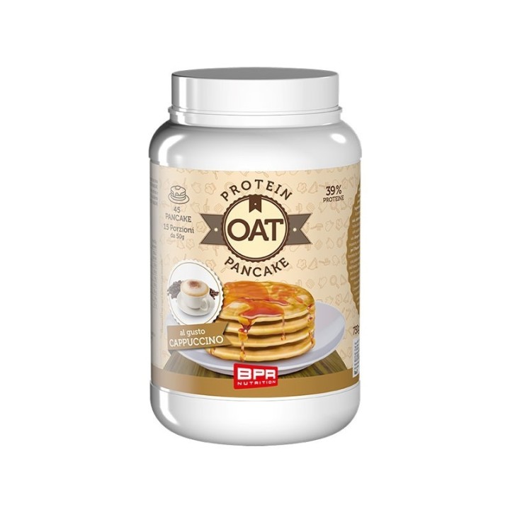 Bpr Nutrition Oat Protein Pancake Cappuccino 750g | Pancake Proteici