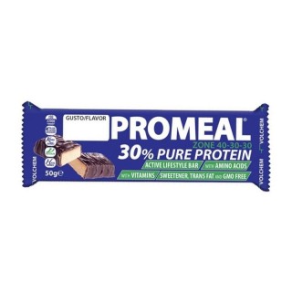 Volchem Promeal Z 40-30-30 Barretta Proteica Caramello 50g | Snack Proteico Bilanciato