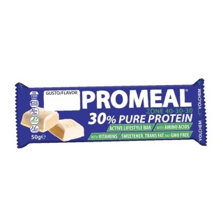 Volchem Promeal Z 40-30-30 Barretta Proteica Yogurt 50g | Snack Proteico Bilanciato