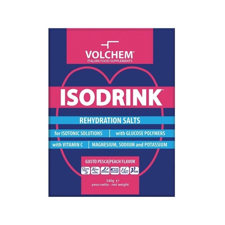 Volchem Isodrink Sali Minerali Pesca 540g - Bevanda Isotonica