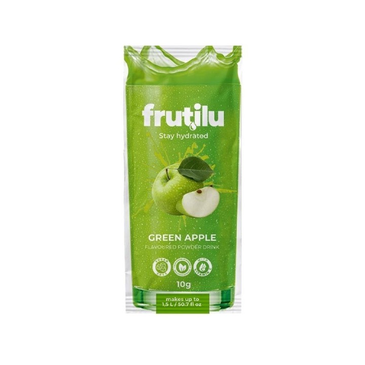 Frutilu Bevanda Istantanea Mela Verde 10g | Bevanda Rinfrescante e Salutare