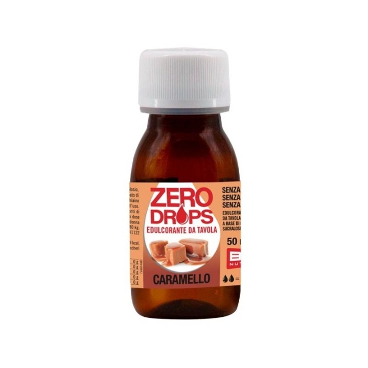BPR Nutrition Zero Drops Caramello | Edulcorante Liquido Zero Kcal | 50ml