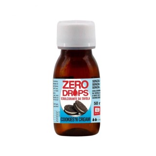 BPR Nutrition Zero Drops Cookies'n Cream | Edulcorante Liquido Zero Kcal | 50ml