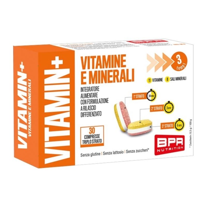 BPR Nutrition Vitamin+ | Integratore Multivitaminico e Minerale