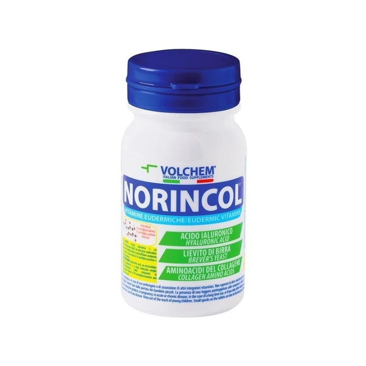 Norincol® Integratore per Pelle, Capelli e Unghie | Acido Ialuronico e Collagene