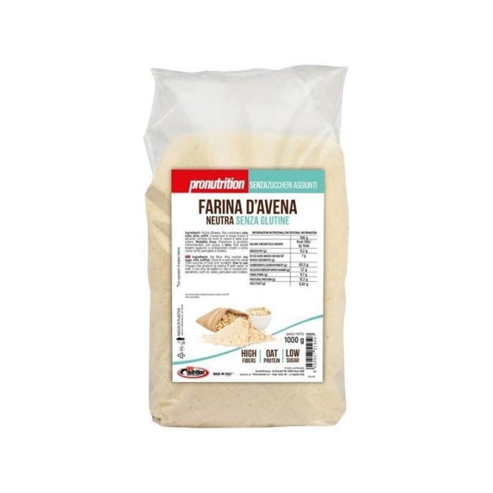 Pro Nutrition Farina D'Avena Neutro Senza Glutine 1kg
