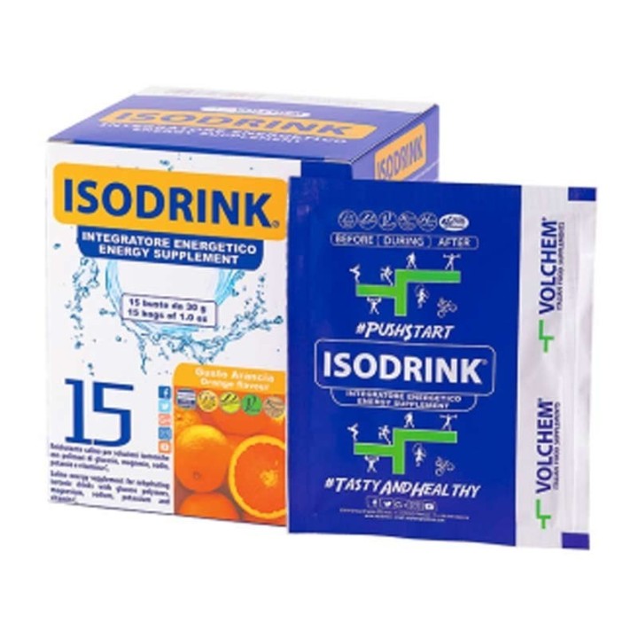 ISODRINK® Arancia | Sali Minerali Isotonici per Sportivi