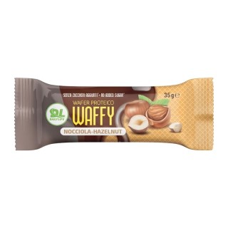 Daily Life Wafer Proteico Waffy Nocciola 35g | Snack Proteico Croccante