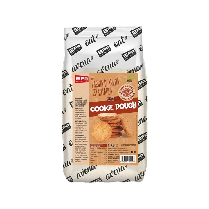 Farina d'Avena Istantanea Bpr Nutrition Cookie Dough 1kg - Gusto & Energia