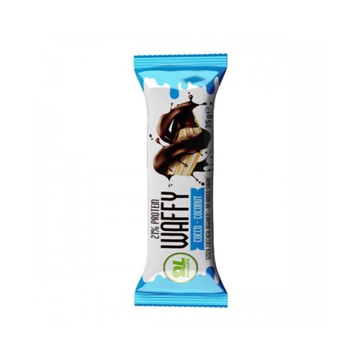 Daily Life Waffy Wafer Proteico al Cocco 35grx24 | Snack Proteico