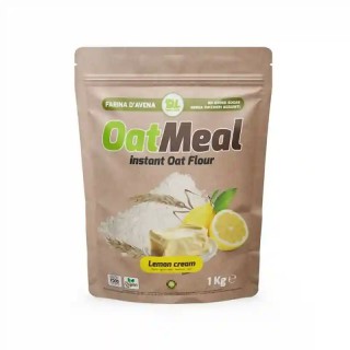 DL Oatmeal Instant Crema al Limone - Farina d'Avena Istantanea per Colazioni Sane