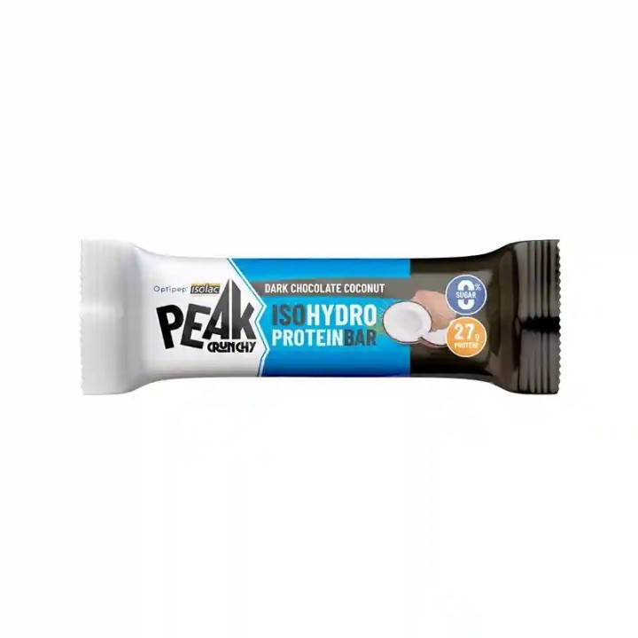 PEAK Crunchy Protein Bar - Cioccolato Fondente e Cocco - Barretta Proteica