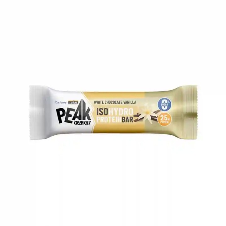 PEAK Crunchy Protein Bar - Cioccolato Bianco e Vaniglia - Barretta Proteica