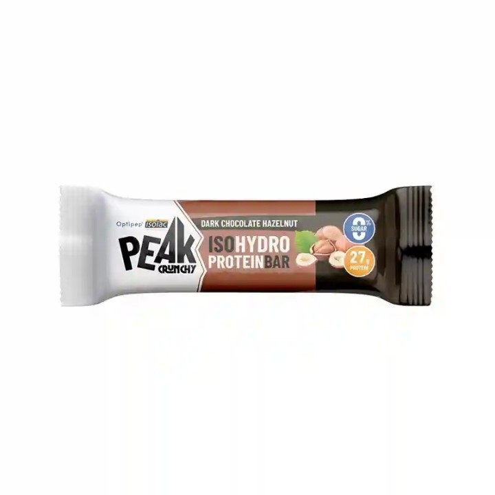 PEAK Crunchy Protein Bar - Cioccolato al Latte e Nocciola - Barretta Proteica