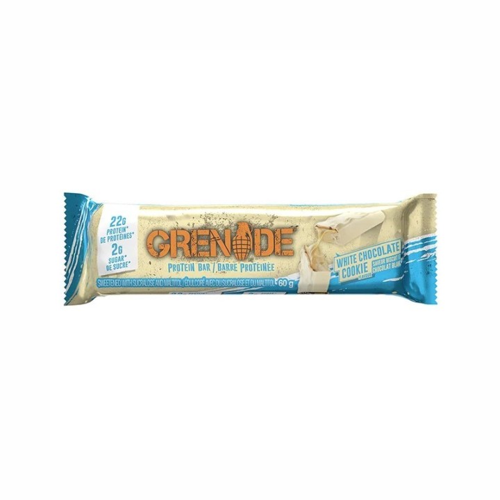 Carb Killa Bar White Chocolate Cookie - Barretta Proteica Low Sugar 60g