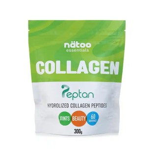 Natoo Collagen Peptan Essentials - 300g - Collagene idrolizzato per pelle, articolazioni e capelli