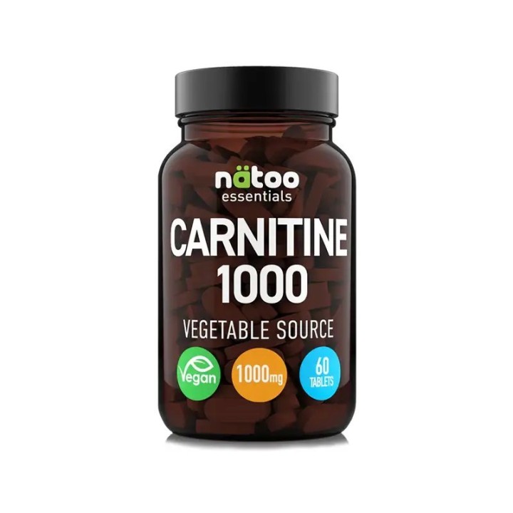 Natoo Essentials Carnitine 1000 - 60 compresse - Energia e metabolismo dei grassi