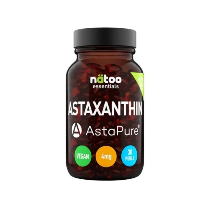 Natoo Essentials Astaxanthin - 30 perle - Potente antiossidante naturale