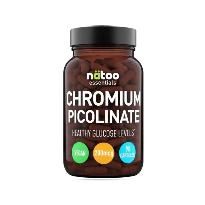 Natoo Essentials Chromium Picolinate - 90 capsule - Regolazione glicemia e metabolismo